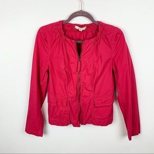 LOFT Pink Lightweight Jacket Size S